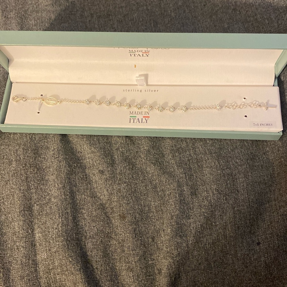 Anklet sterling silver never worn